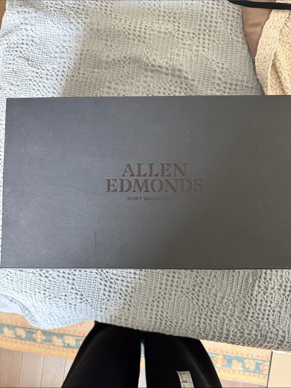 Allen Edmonds streamlined black
